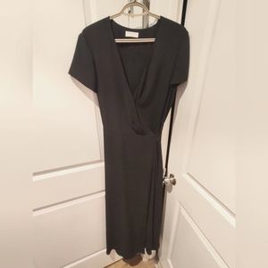 Babaton Floor Length Black Dress Size L